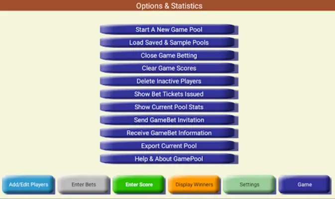 Baseball Game Pool for match s android App screenshot 2